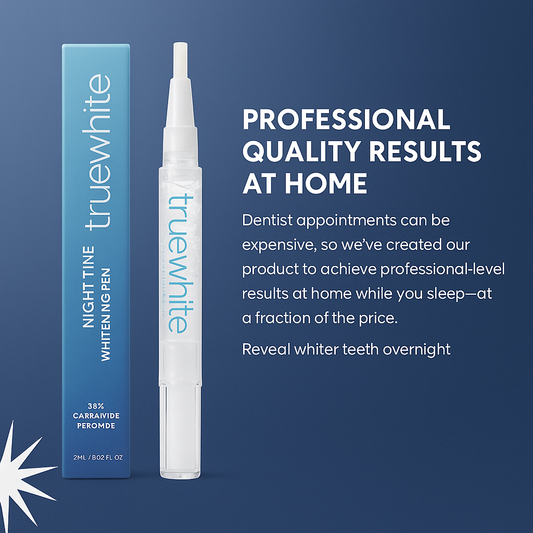 truewhite Advanced Extra Strength Night Time White Teeth Whitening Pen