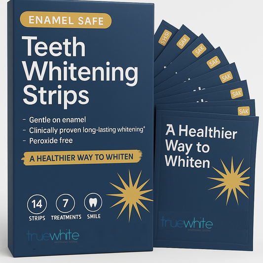 truewhite Enamel Safe Teeth Whitening Strips - 7 Treatments