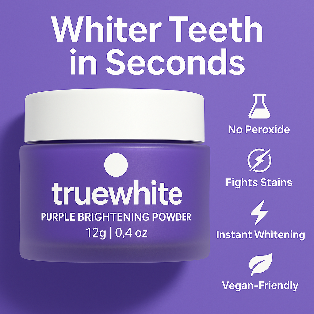 truewhite Purple Brightening Powder- 2 Pack
