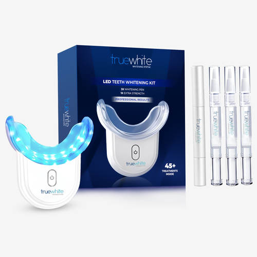 truewhite LED Teeth Whitening Kit Plus