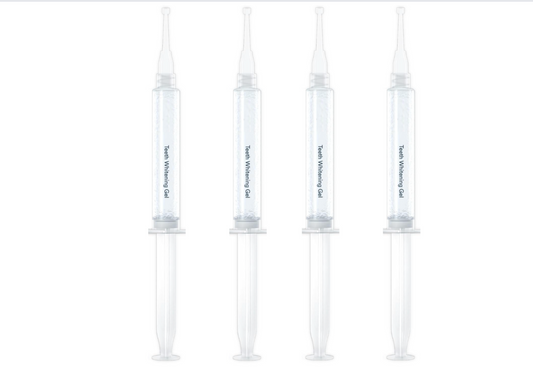 Teeth Whitening Gel Syringe Refill Pack, 12% Hydrogen Peroxide