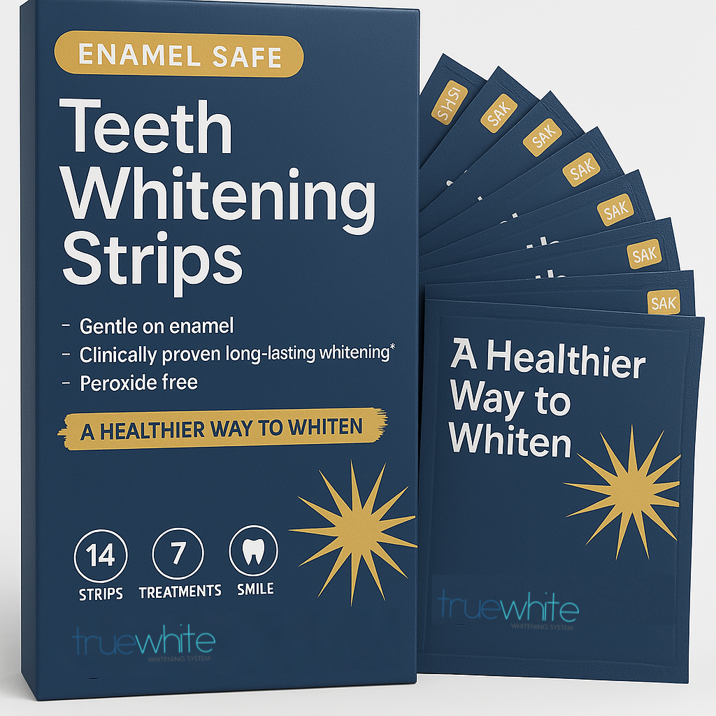 truewhite Enamel Safe Teeth Whitening Strips