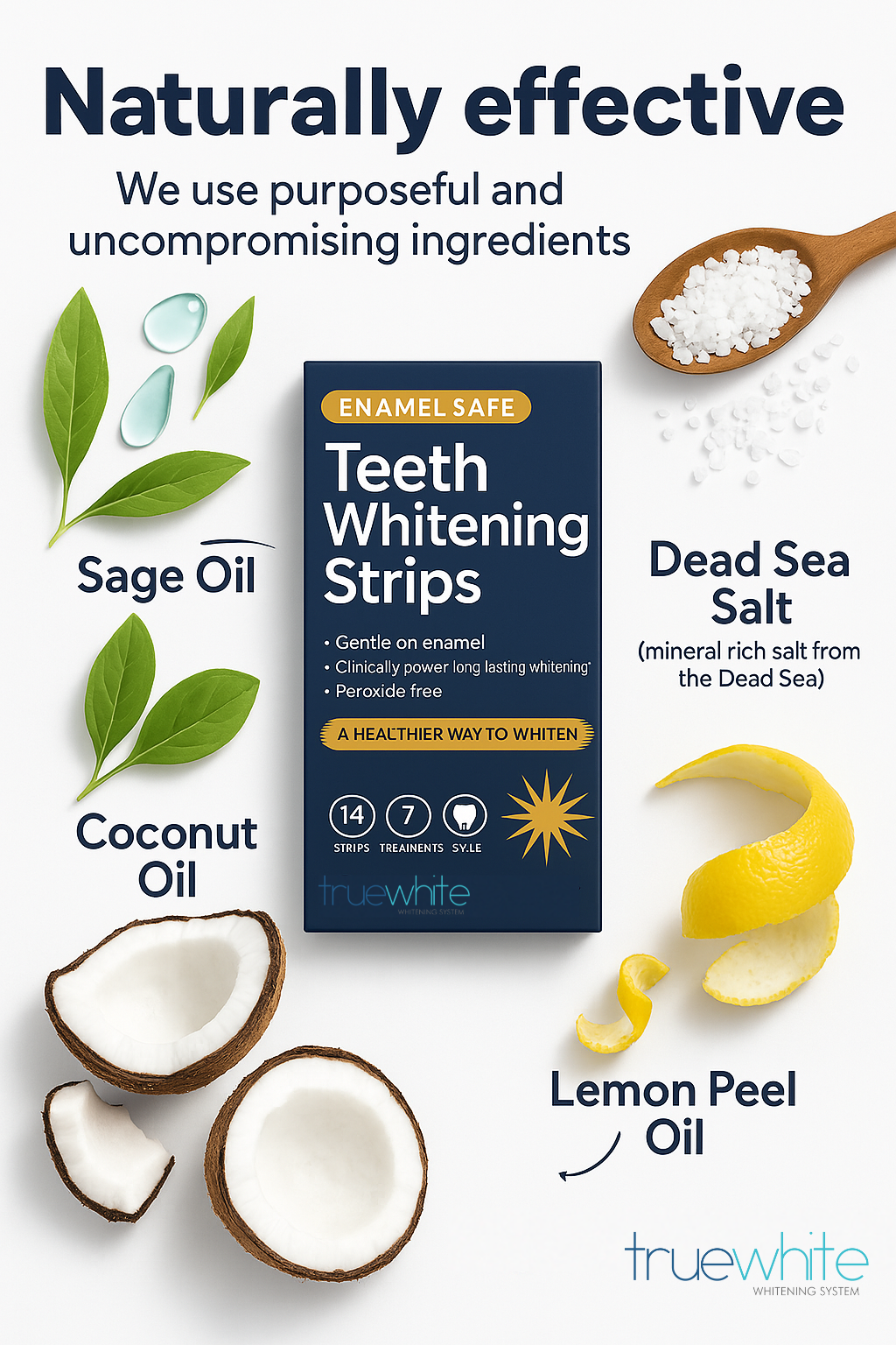 truewhite Enamel Safe Teeth Whitening Strips